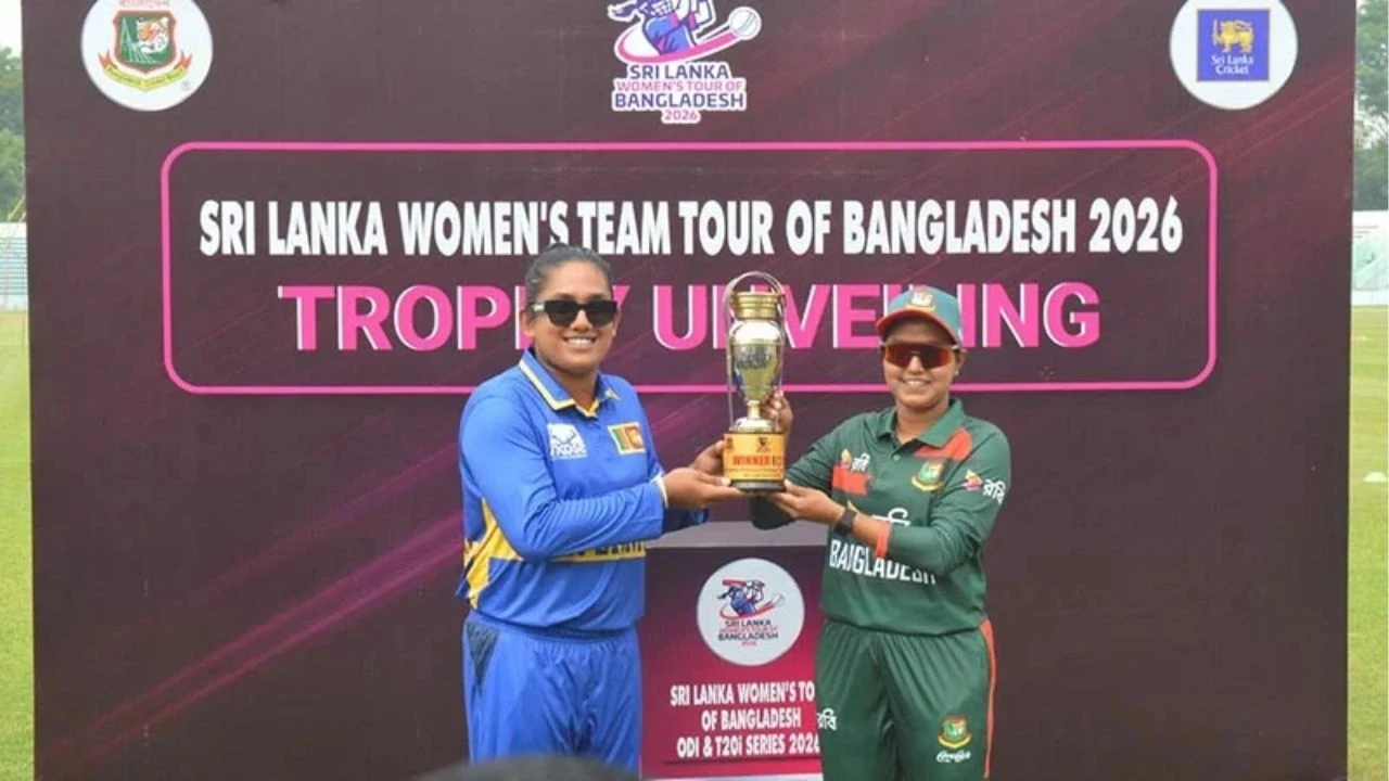 ট্রফি উন্মোচনের মধ্য দিয়ে শুরু হচ্ছে বাংলাদেশ-শ্রীলঙ্কা ওয়ানডে সিরিজ