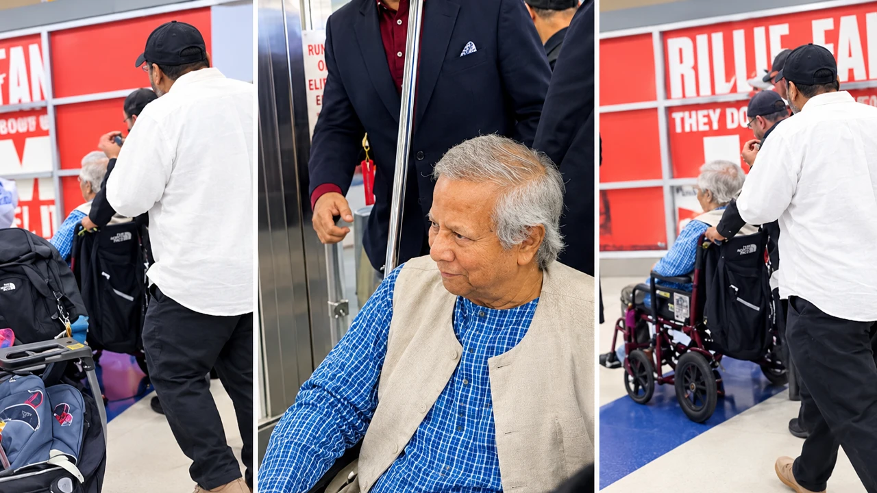 নিউইয়র্কের বিমানবন্দরে ড. ইউনূসকে হেনস্তার অভিযোগ