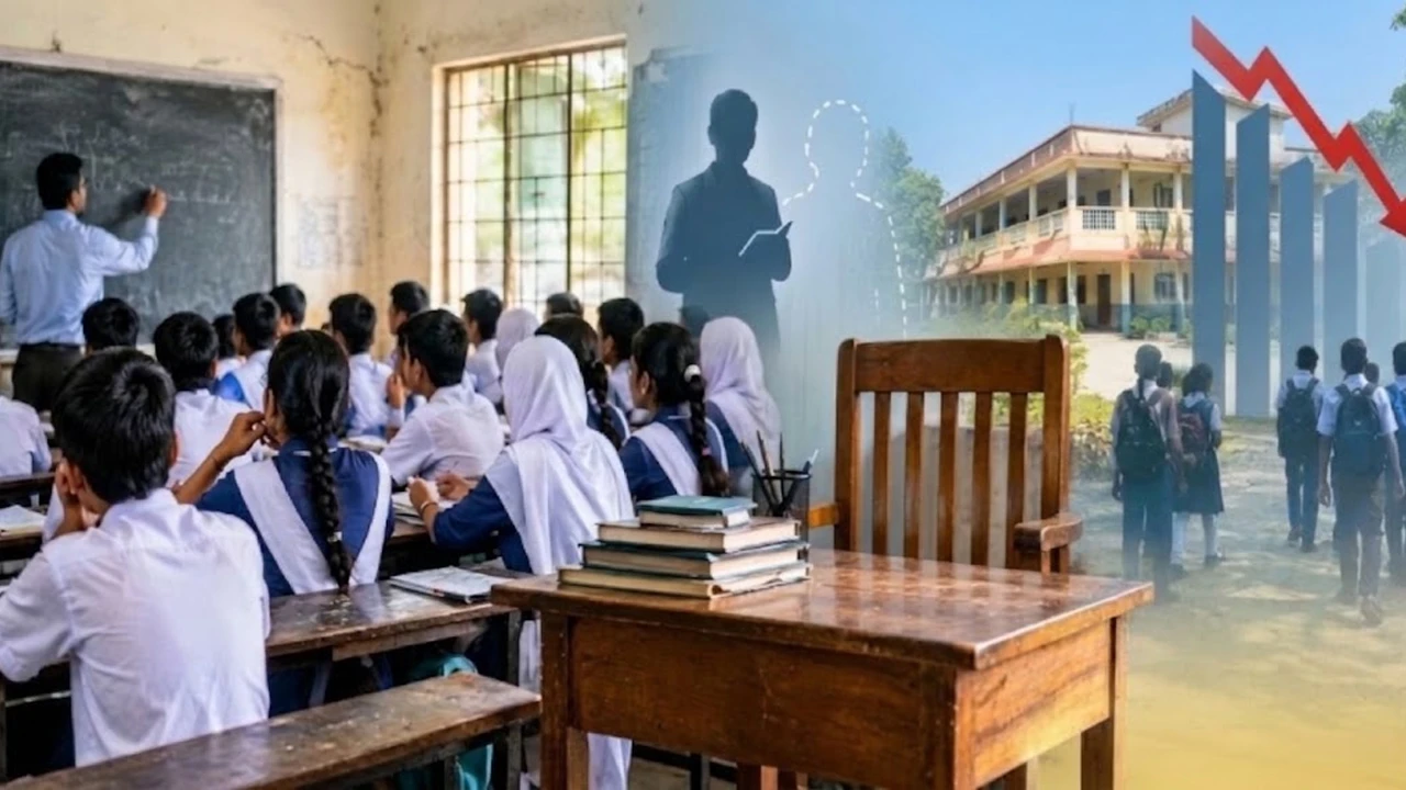 মাধ্যমিকে শিক্ষক নেই, শিক্ষার্থীও কমছে! (ভিডিও)