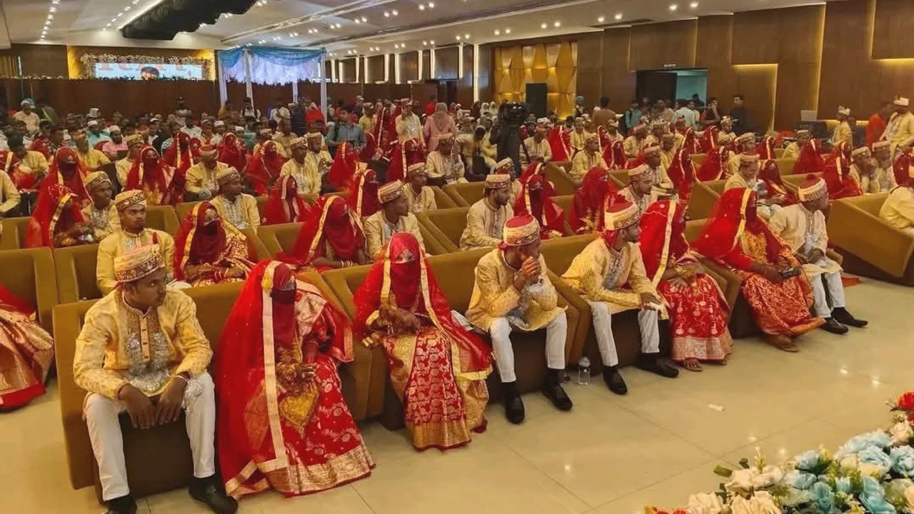 সিলেটে একসঙ্গে ৬৩ এতিমের যৌতুকবিহীন বিয়ে