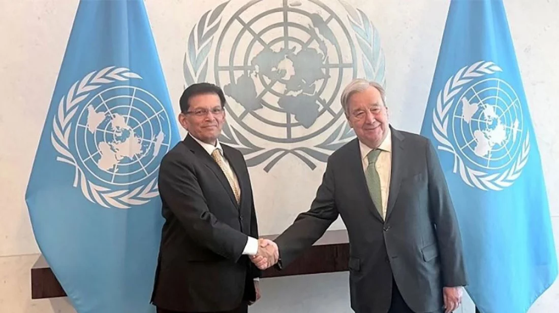 বাংলাদেশের প্রতি অবিচল সমর্থন জাতিসংঘ মহাসচিবের