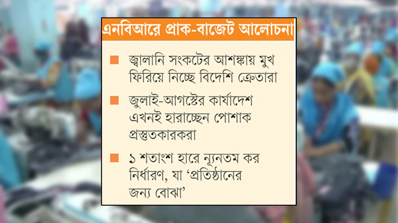 পোশাক খাতে গভীর সংকটের আশঙ্কা