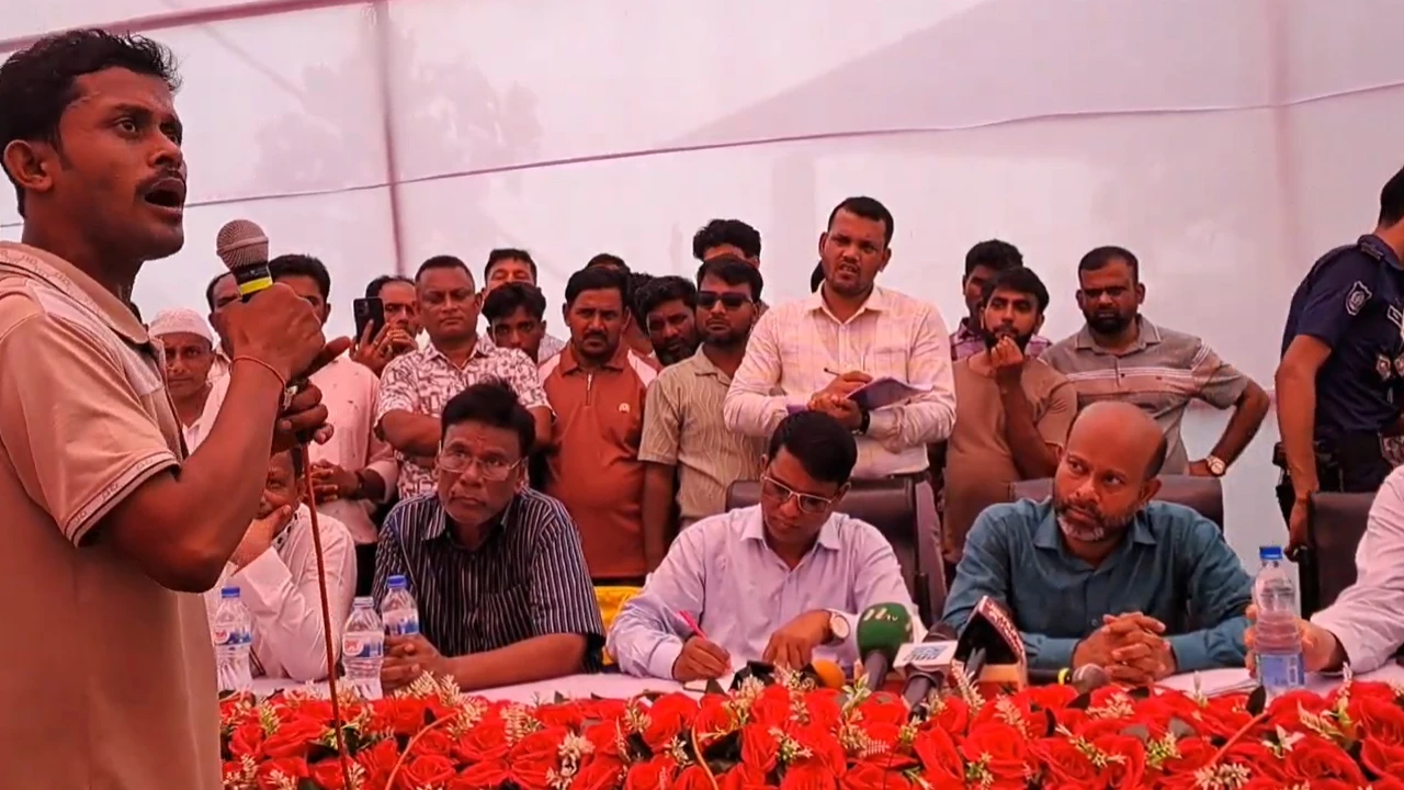 ব্রাহ্মণবাড়িয়ায় নতুন ইউনিয়নের আখাউড়ার সঙ্গে সংযুক্তি বিষয়ে গণশুনানি