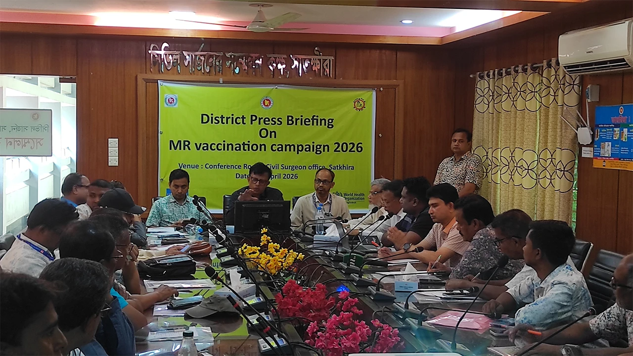 সাতক্ষীরায় হামের টিকা পাবে ১ লাখ ৭৮ হাজার শিশু