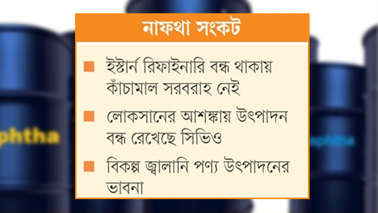 সিভিওতে সলভেন্ট উৎপাদন বন্ধ