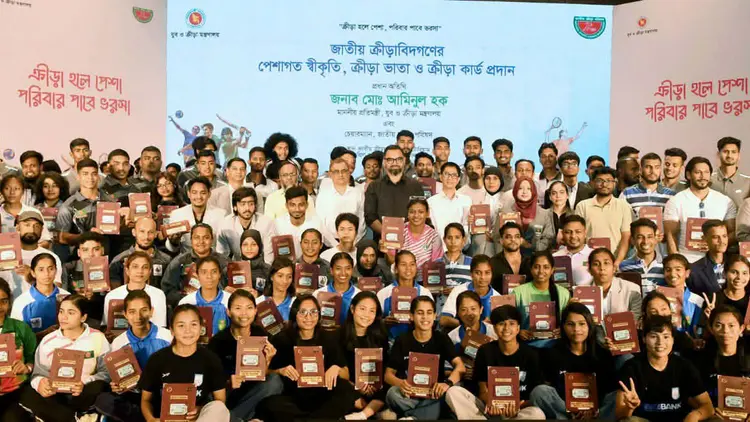 ক্রীড়া ভাতা পেলেন আরো ১৭১ ক্রীড়াবিদ