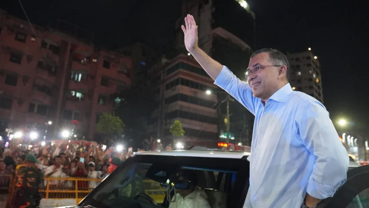 প্রধানমন্ত্রী হিসেবে প্রথমবার নয়াপল্টনে তারেক রহমান