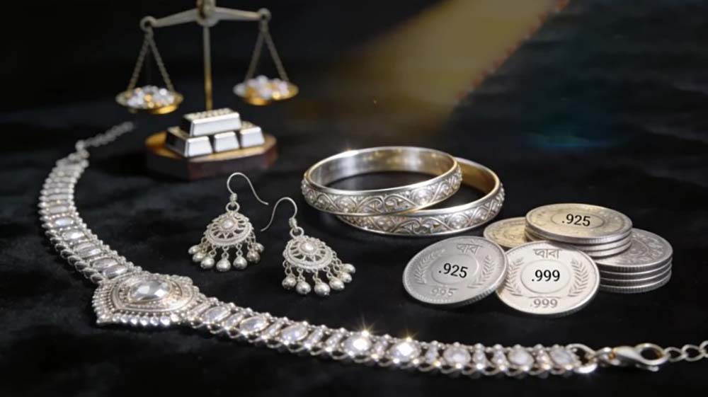 বাড়লো রুপার দামও, ভরি কত?